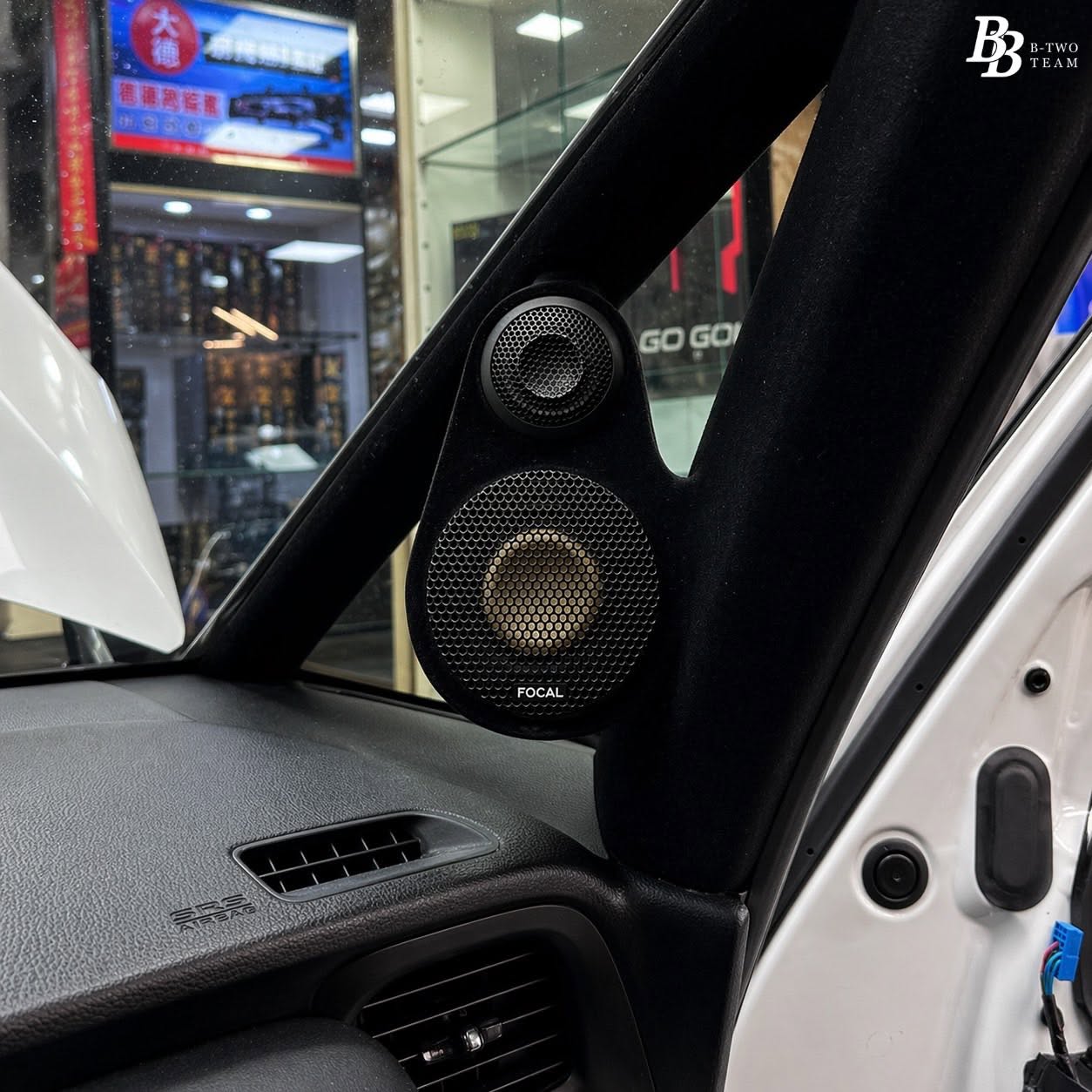 中壢汽車音響升級實例HONDA-FIT4-focal三音路-audio-dsp-北二汽車音響