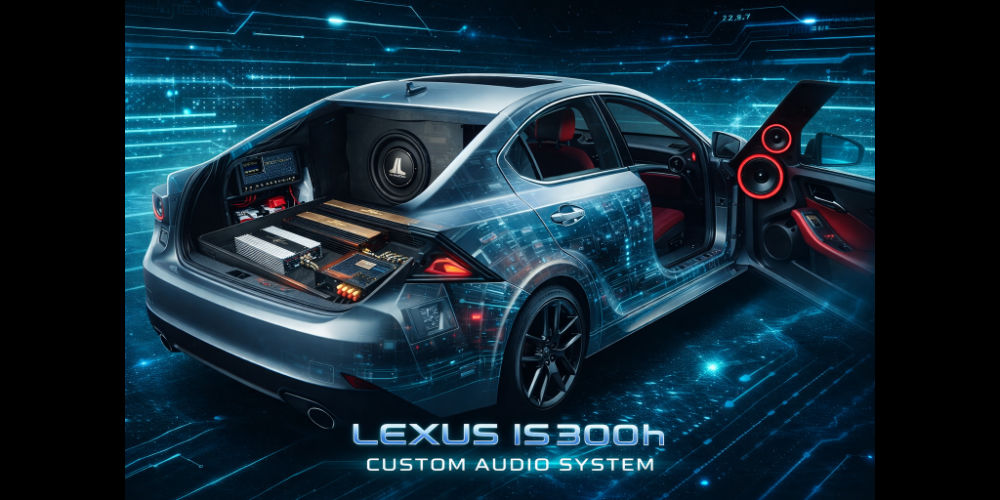 Lexus IS 300h 打造高解析沉浸式車內音場